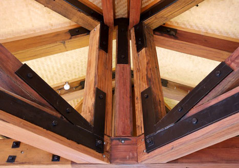 Hardwood beam